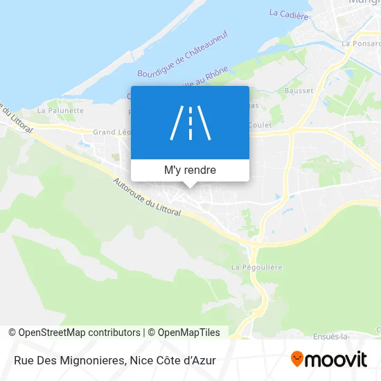 Rue Des Mignonieres plan