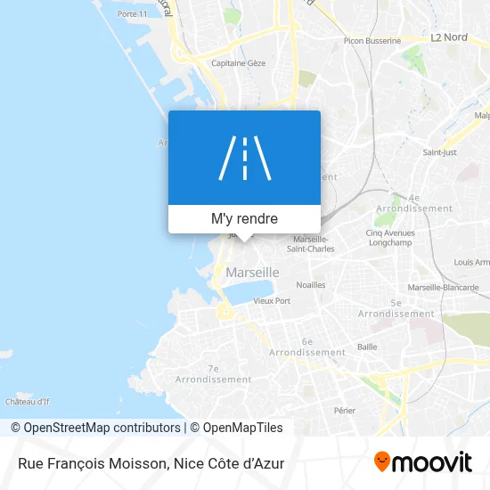 Rue François Moisson plan