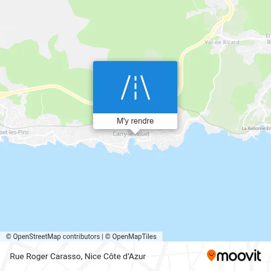 Rue Roger Carasso plan