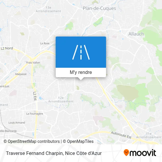 Traverse Fernand Charpin plan