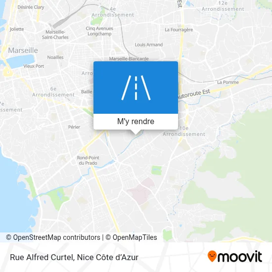 Rue Alfred Curtel plan