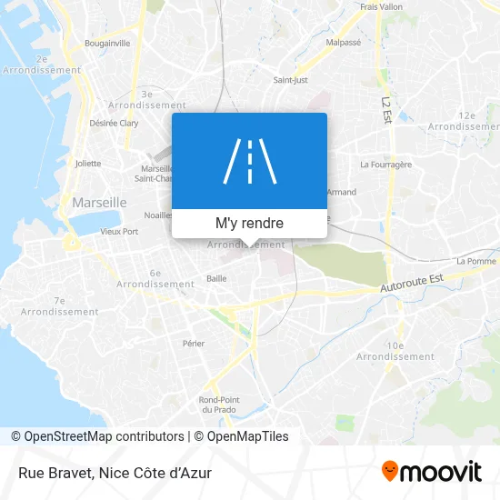 Rue Bravet plan