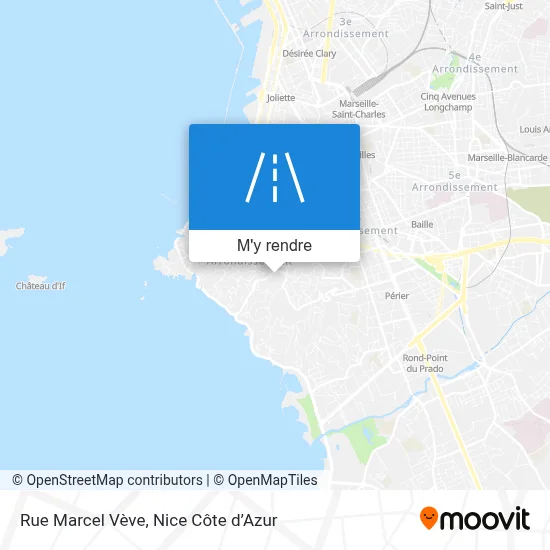 Rue Marcel Vève plan