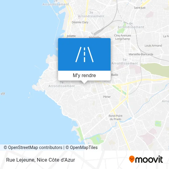 Rue Lejeune plan