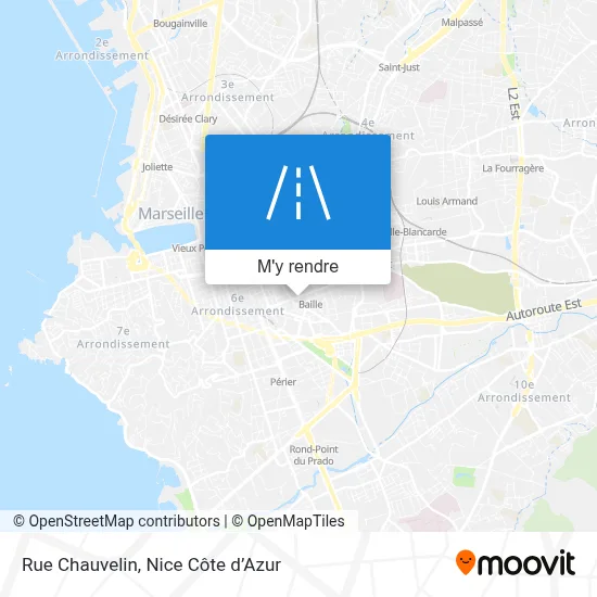 Rue Chauvelin plan