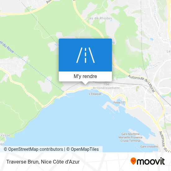 Traverse Brun plan