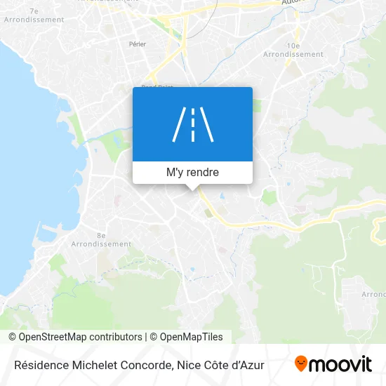 Résidence Michelet Concorde plan