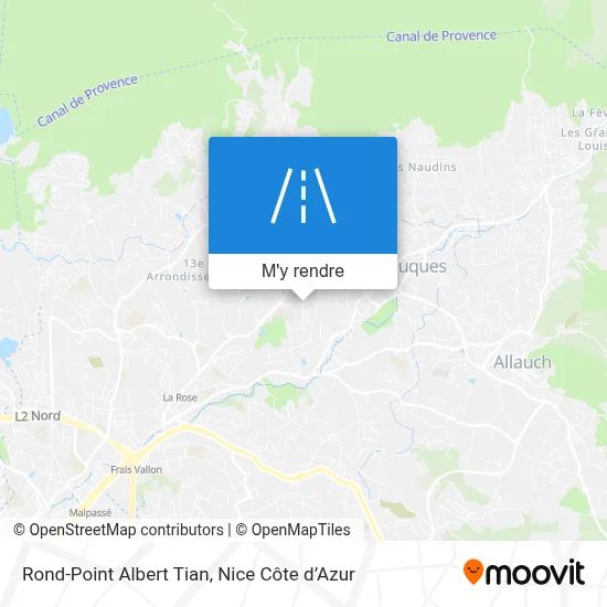 Rond-Point Albert Tian plan