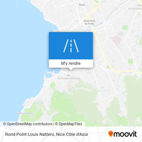 Rond-Point Louis Nattero plan