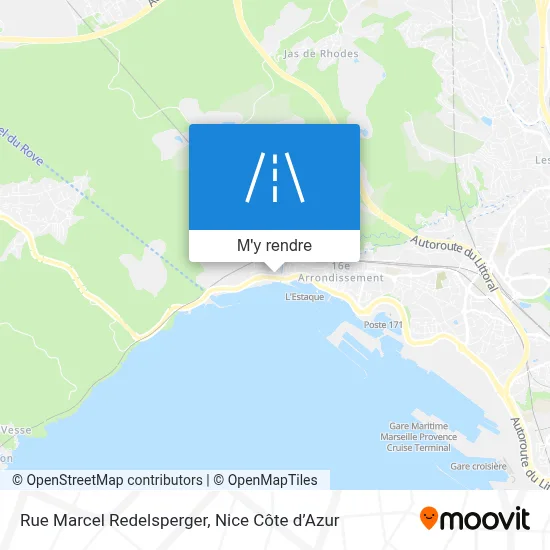 Rue Marcel Redelsperger plan
