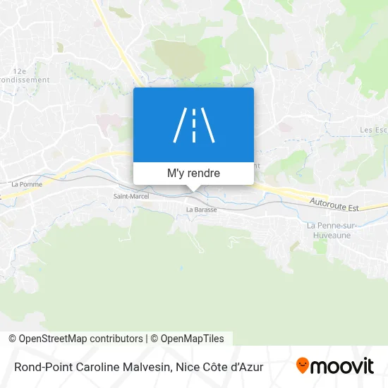 Rond-Point Caroline Malvesin plan