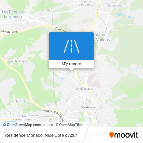 Résidence Monaco plan