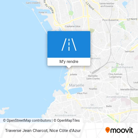 Traverse Jean Charcot plan