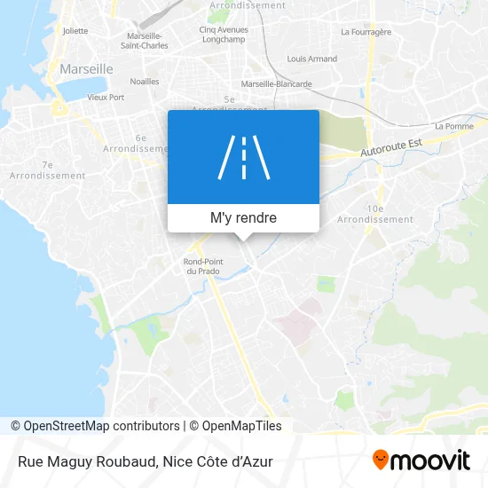 Rue Maguy Roubaud plan