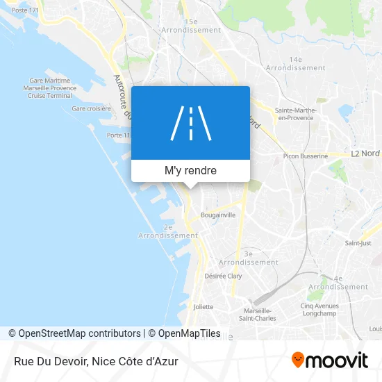 Rue Du Devoir plan