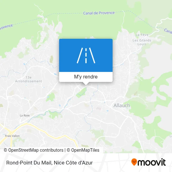 Rond-Point Du Mail plan
