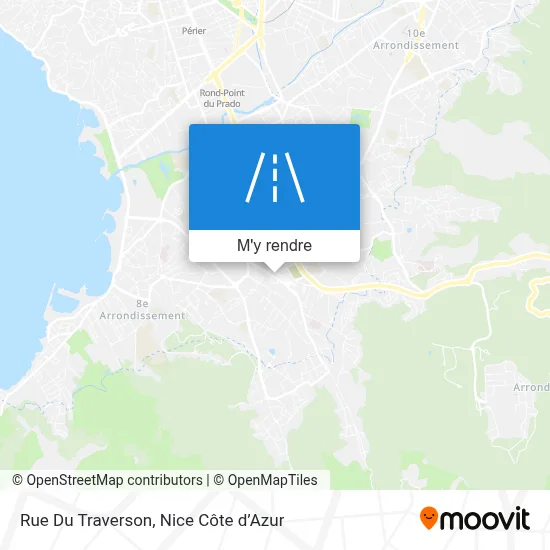 Rue Du Traverson plan
