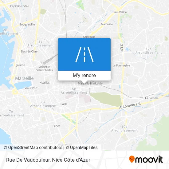 Rue De Vaucouleur plan