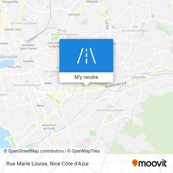 Rue Marie Louise plan