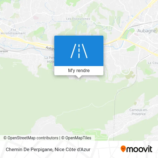 Chemin De Perpigane plan