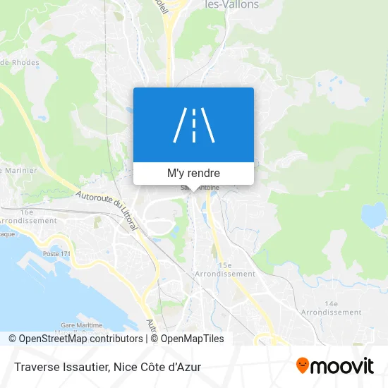 Traverse Issautier plan