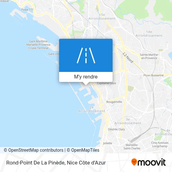 Rond-Point De La Pinède plan