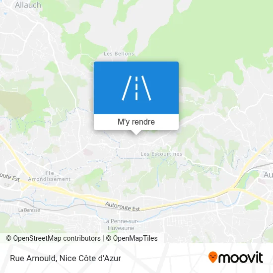Rue Arnould plan
