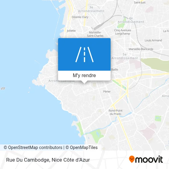 Rue Du Cambodge plan