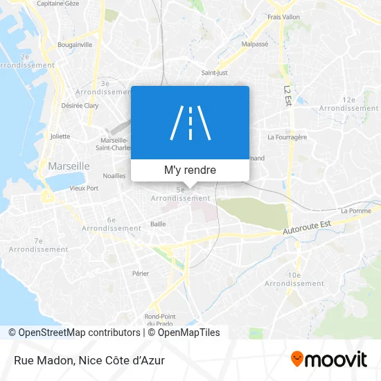 Rue Madon plan