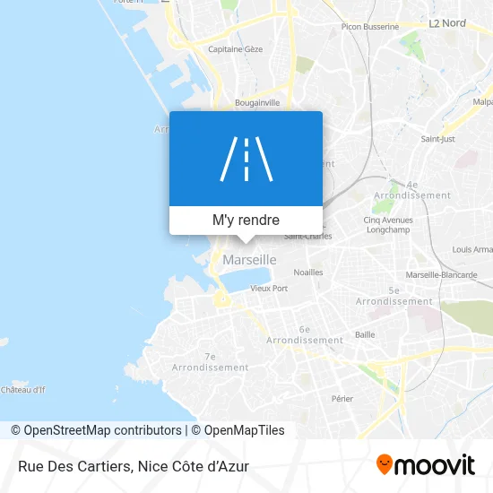 Rue Des Cartiers plan
