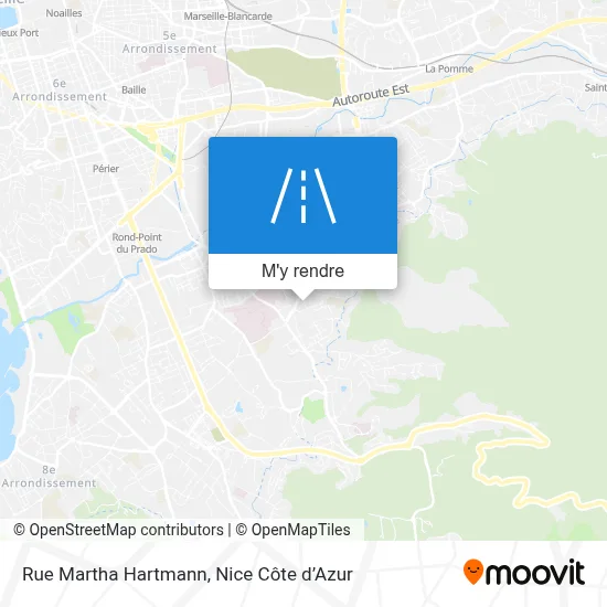Rue Martha Hartmann plan