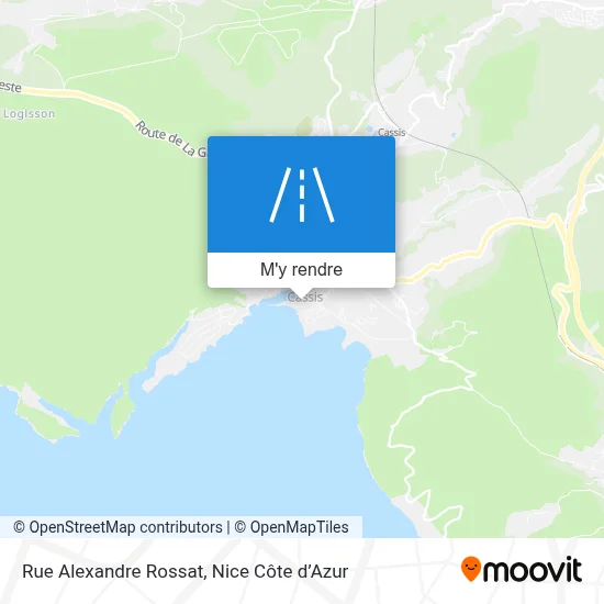 Rue Alexandre Rossat plan