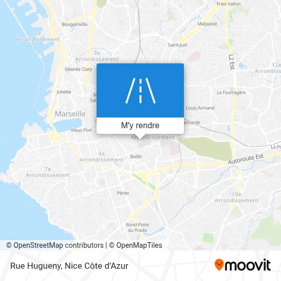 Rue Hugueny plan
