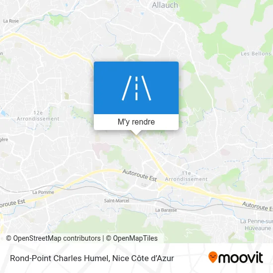 Rond-Point Charles Humel plan