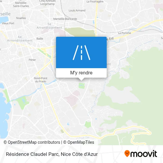 Résidence Claudel Parc plan
