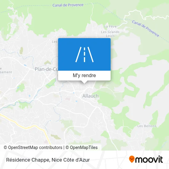 Résidence Chappe plan