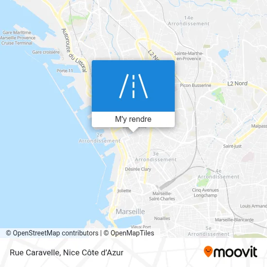 Rue Caravelle plan