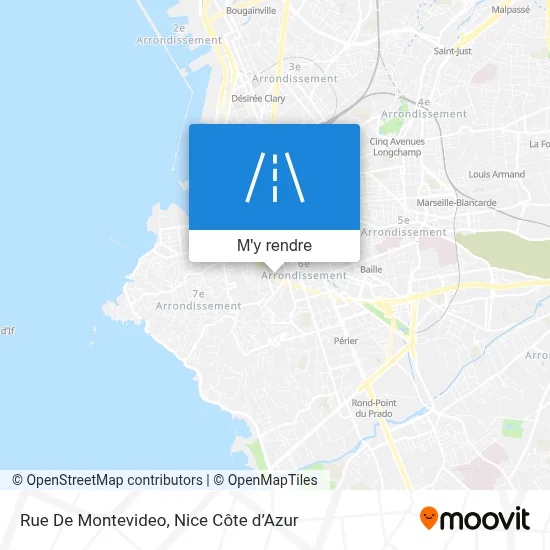 Rue De Montevideo plan