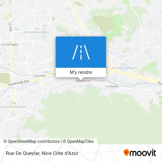 Rue De Queylar plan