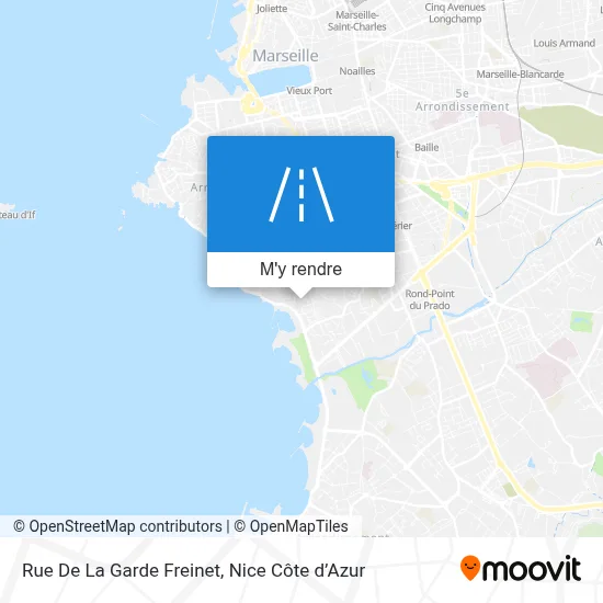 Rue De La Garde Freinet plan