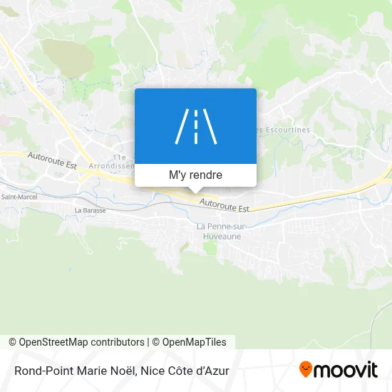 Rond-Point Marie Noël plan