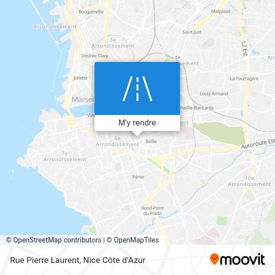 Rue Pierre Laurent plan