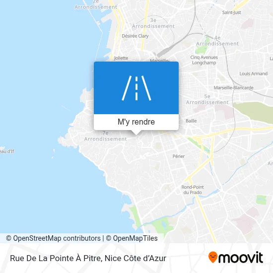 Rue De La Pointe À Pitre plan