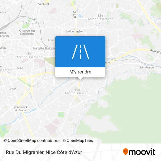 Rue Du Migranier plan