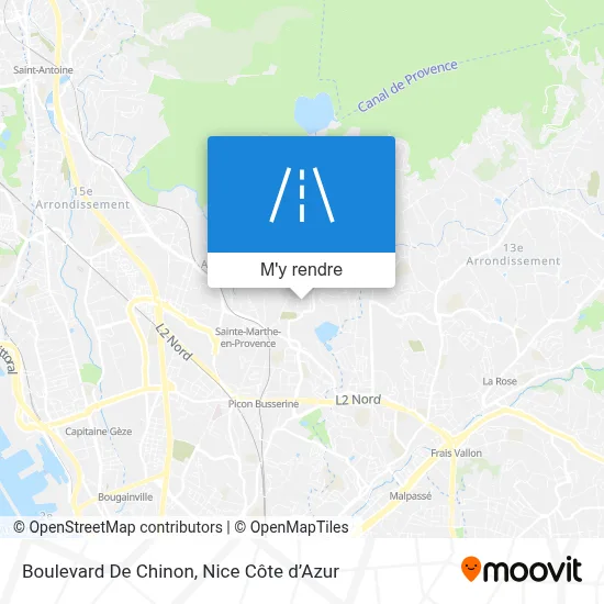 Boulevard De Chinon plan