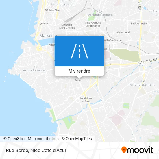 Rue Borde plan