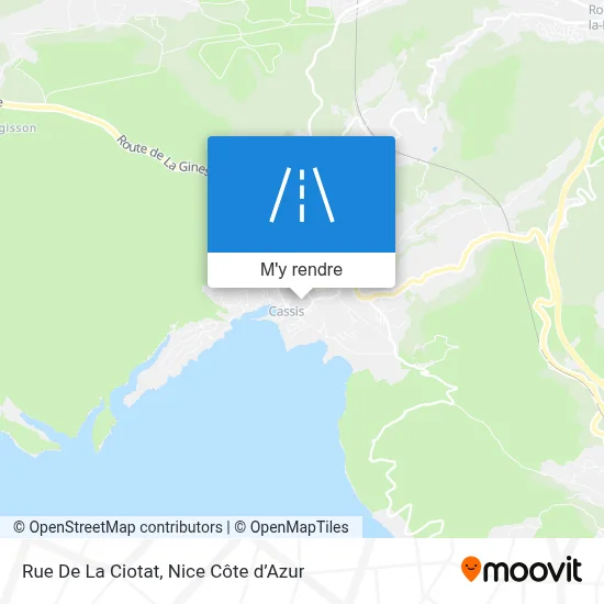 Rue De La Ciotat plan