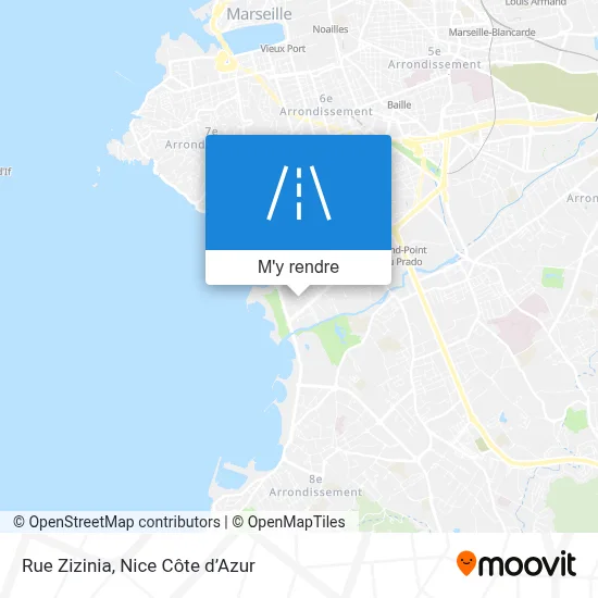 Rue Zizinia plan
