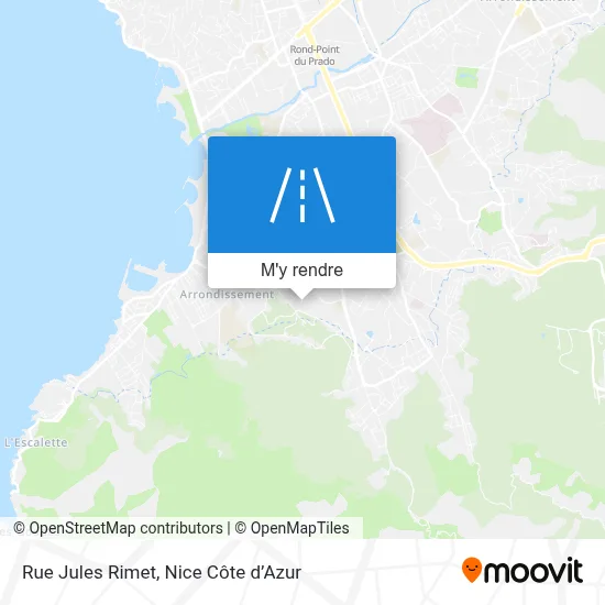 Rue Jules Rimet plan