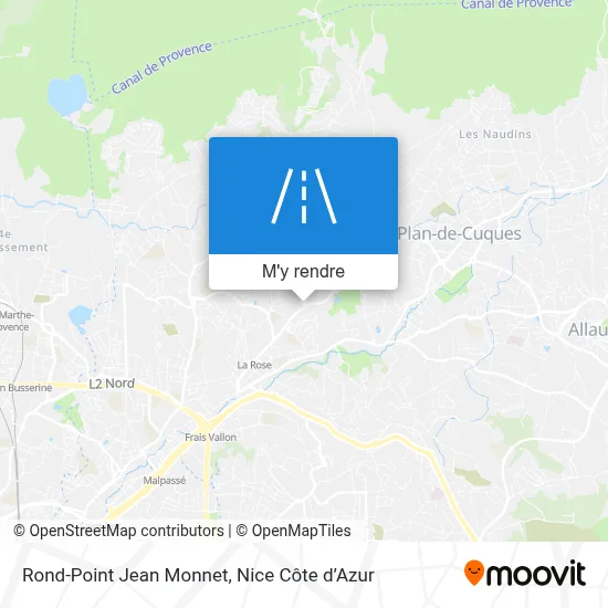 Rond-Point Jean Monnet plan